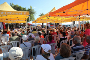 BAŞKAN ARAS, TURGUTREİS’TE HALKLA BULUŞTU