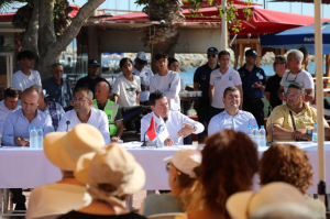 BAŞKAN ARAS, TURGUTREİS’TE HALKLA BULUŞTU