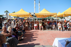 BAŞKAN ARAS, TURGUTREİS’TE HALKLA BULUŞTU