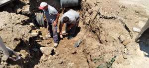 BELEDİYE FEN İŞLERİ EKİPLERİ SAHADA