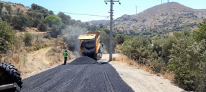 BELEDİYE FEN İŞLERİ EKİPLERİ SAHADA