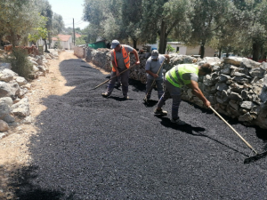 BELEDİYE FEN İŞLERİ EKİPLERİ SAHADA
