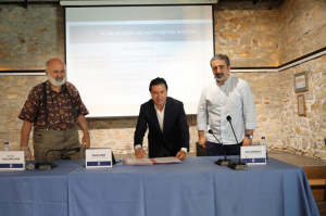 MİSYON SÖZLEŞMESİ, BAŞKAN ARAS TARAFINDAN İMZALANDI