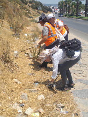 14 BİN 962 TON EVSEL ATIK TOPLANDI