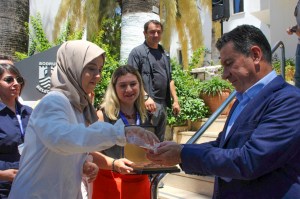 BODRUM BELEDİYESİ`NDE BAYRAMLAŞMA