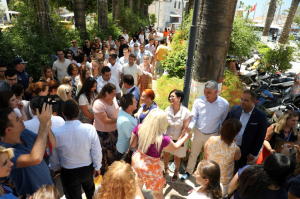 BODRUM BELEDİYESİ`NDE BAYRAMLAŞMA