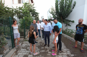 BAŞKAN ARAS AKÇAALAN’DA HALKLA BULUŞTU