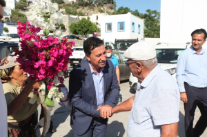 BAŞKAN ARAS AKÇAALAN’DA HALKLA BULUŞTU