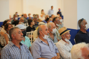 BAŞKAN ARAS AKÇAALAN’DA HALKLA BULUŞTU