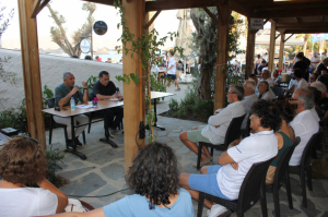 BODRUM BELEDİYESİ YAZAR VE GAZETECİLERİ HALKLA BULUŞTURUYOR