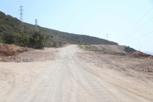 YENİ HASTANE YOLU YAPIMINDA SONA GELİNDİ