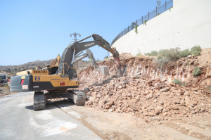 YENİ HASTANE YOLU YAPIMINDA SONA GELİNDİ