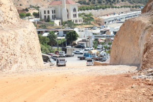 YENİ HASTANE YOLU YAPIMINDA SONA GELİNDİ