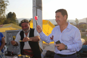 BAŞKAN ARAS, MAHALLE ZİYARETLERİNE DEVAM EDİYOR