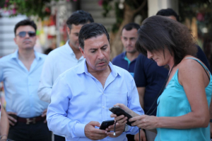 BAŞKAN ARAS, MAHALLE ZİYARETLERİNE DEVAM EDİYOR