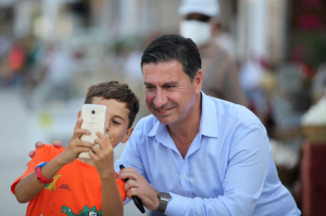 BAŞKAN ARAS, MAHALLE ZİYARETLERİNE DEVAM EDİYOR