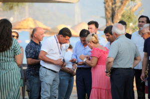 BAŞKAN ARAS, MAHALLE ZİYARETLERİNE DEVAM EDİYOR