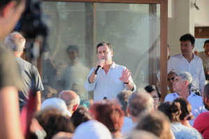 SAHA ZİYARETLERİ VE HALK BULUŞMALARI DEVAM EDİYOR