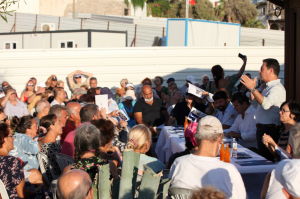 SAHA ZİYARETLERİ VE HALK BULUŞMALARI DEVAM EDİYOR