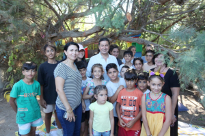 SAHA ZİYARETLERİ VE HALK BULUŞMALARI DEVAM EDİYOR