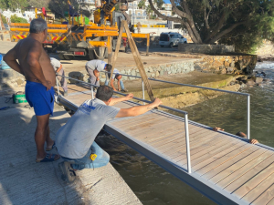 HALK PLAJLARINDA ÇALIŞMALAR ARALIKSIZ SÜRÜYOR