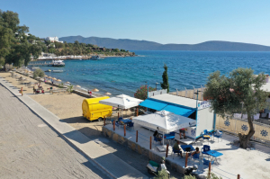 HALK PLAJLARINDA ÇALIŞMALAR ARALIKSIZ SÜRÜYOR