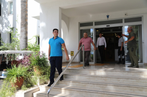 BELEDİYEDE DEPREM TATBİKATI