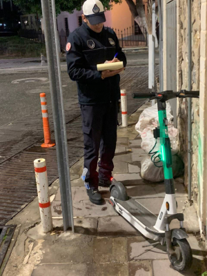 ZABITA EKİPLERİNDEN İŞGALCİ ARAÇLARA CEZA