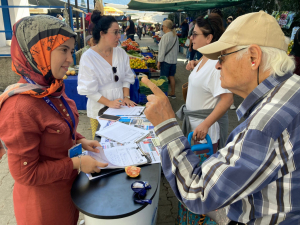 BELEDİYEDEN “SAHA ÇÖZÜM HAREKETİ”ZİYARETLERİ