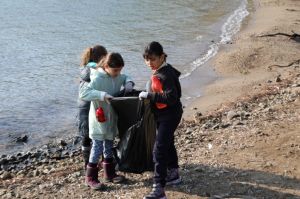 KÜDÜR’DE SAHİL TEMİZLİĞİ