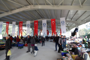 ÇİFTLİK PAZAR YERİ AÇILDI