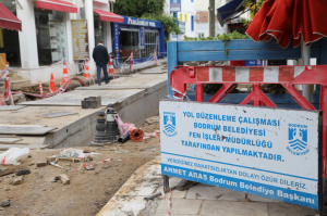 MENFEZ ÇALIŞMASI HIZLA SÜRÜYOR