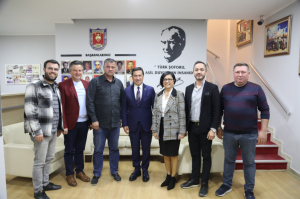 BAŞKAN ARAS'TAN ODA VE STK'LARA ZİYARET