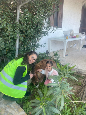 DEPREMDEN KURTULAN EGE’NİN HAYVAN SEVGİSİ