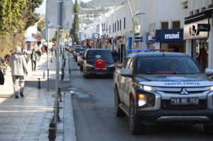 BAŞKAN ARAS, AFET BÖLGESİNDEN DÖNDÜ