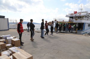 YUNANİSTAN’DAN BODRUM’A DAYANIŞMA ZİNCİRİ