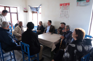 BAŞKAN ARAS, SAHA ZİYARETLERİNE DEVAM EDİYOR