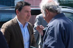 BAŞKAN ARAS, SAHA ZİYARETLERİNE DEVAM EDİYOR