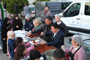 BAŞKAN ARAS’IN HALKLA İFTAR BULUŞMALARI DEVAM EDİYOR