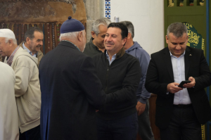 BAŞKAN ARAS’TAN GENÇLERLE BAYRAM ZİYARETİ