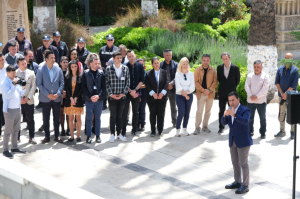 BAŞKAN ARAS, PERSONELİYLE BAYRAMLAŞTI