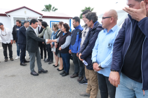 BAŞKAN ARAS, PERSONELİYLE BAYRAMLAŞTI