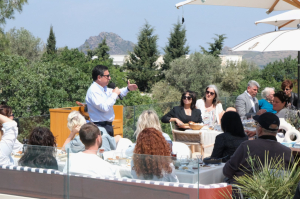 BAŞKAN ARAS, ART MELEK EKİBİ VE SANATÇILARLA BULUŞTU