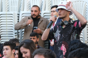 BAŞKAN ARAS, GENÇLERLE BULUŞTU