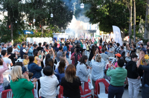 BAŞKAN ARAS, GENÇLERLE BULUŞTU