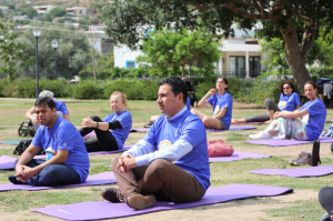 HİNDİSTAN BAŞKONSOLOSU DÜNYA YOGA GÜNÜ ETKİNLİĞİ