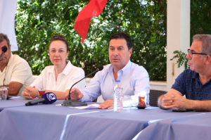 BAŞKAN ARAS, BİTEZ ESNAFIYLA BİR ARAYA GELDİ