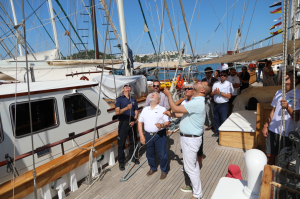 STS BODRUM OKUL GEMİSİ’NE MAVİ BAYRAK