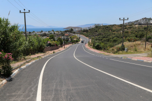 BELEDİYE, 45 BİN TON ASFALT SERİMİ YAPTI