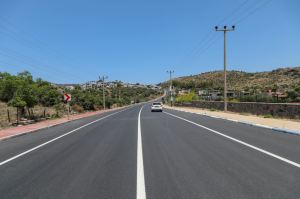 BELEDİYE, 45 BİN TON ASFALT SERİMİ YAPTI